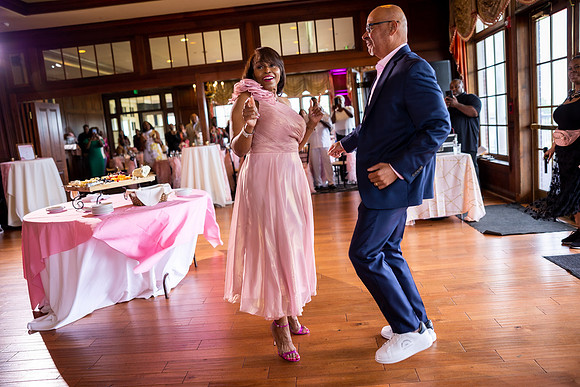 Birthday Honoree and Husband